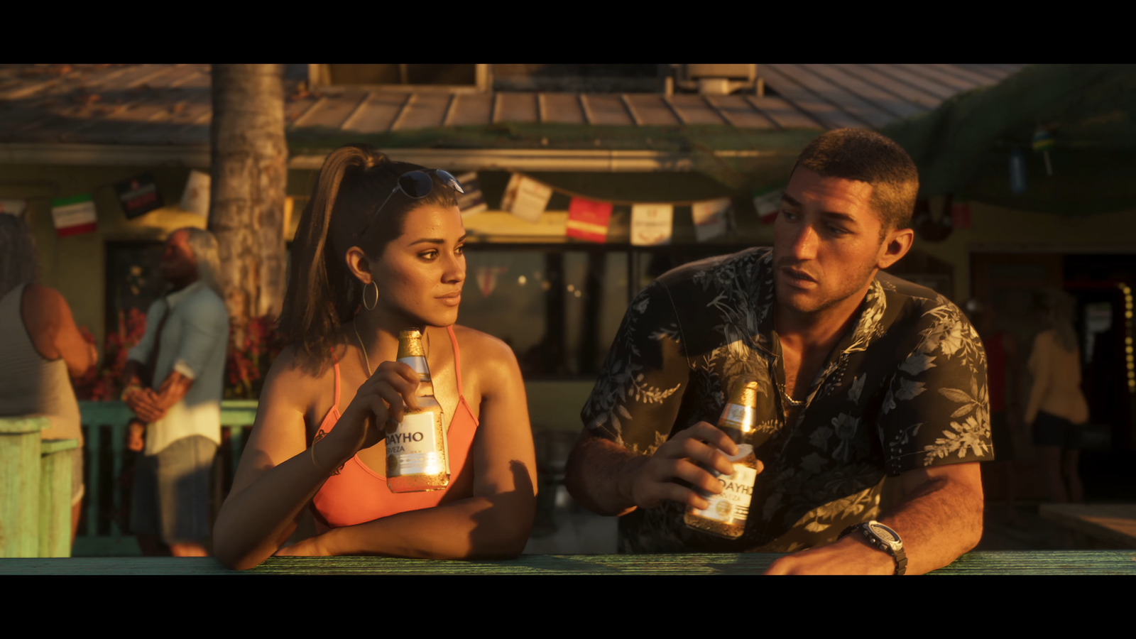 Screenshots from the GTA 6 second trailer