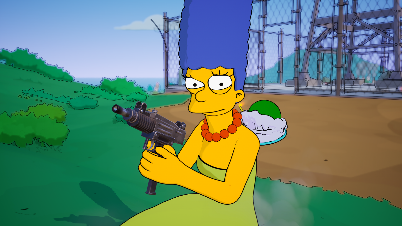 Fortnite The Simpsons mini season best weapons and loadout