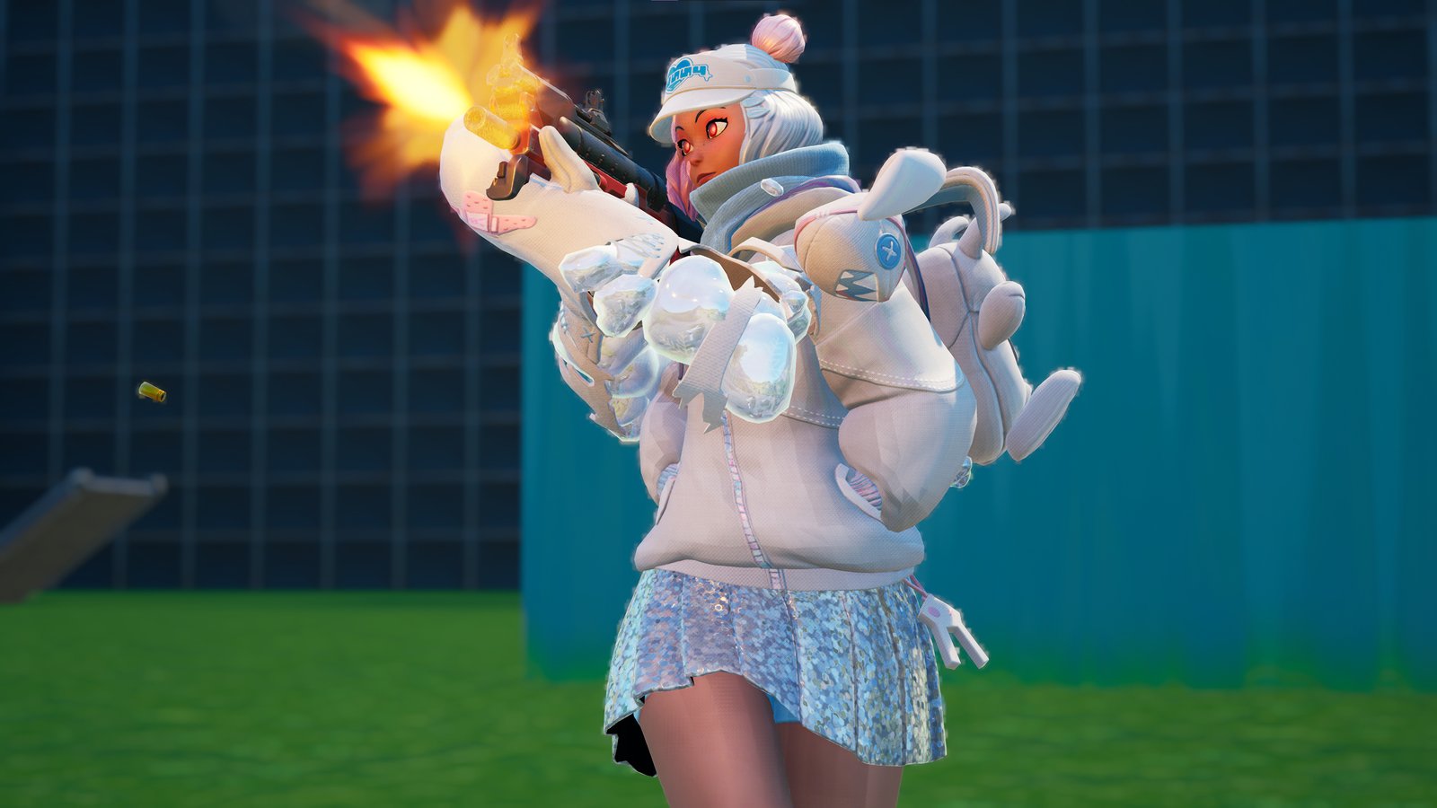 The Surgefire SMG in Fortnite.