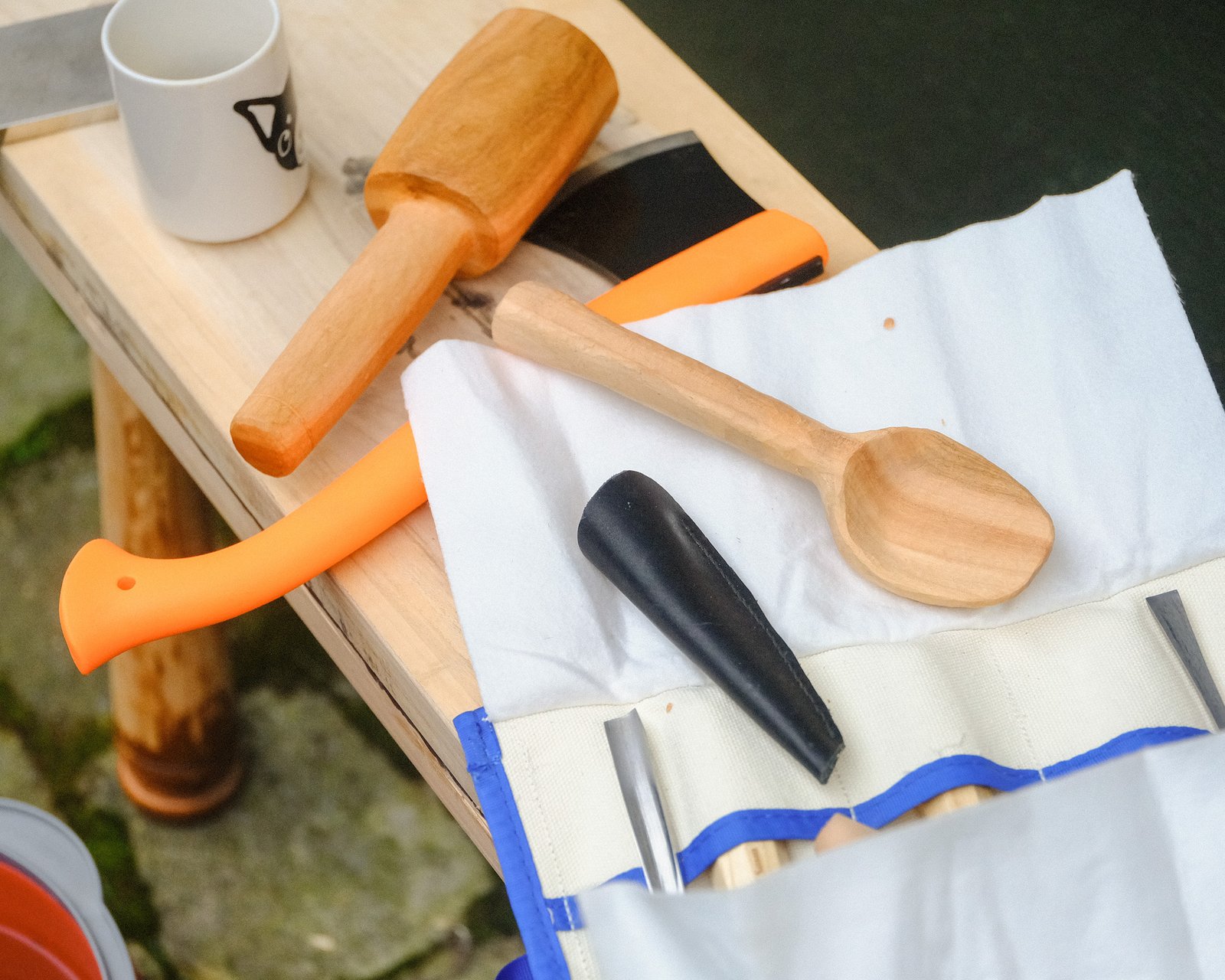 Close-up of wearable tech.