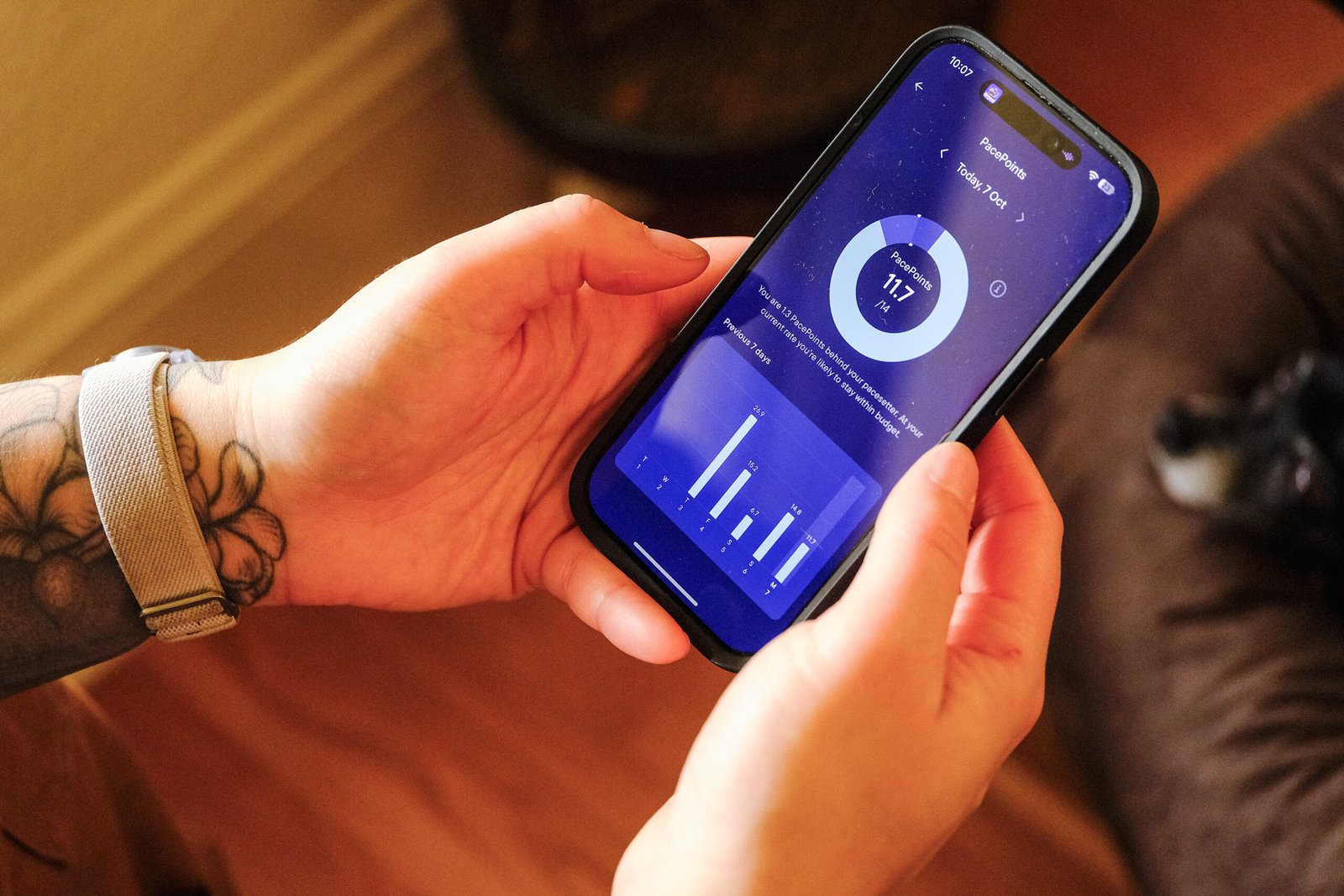 Visible app interface.