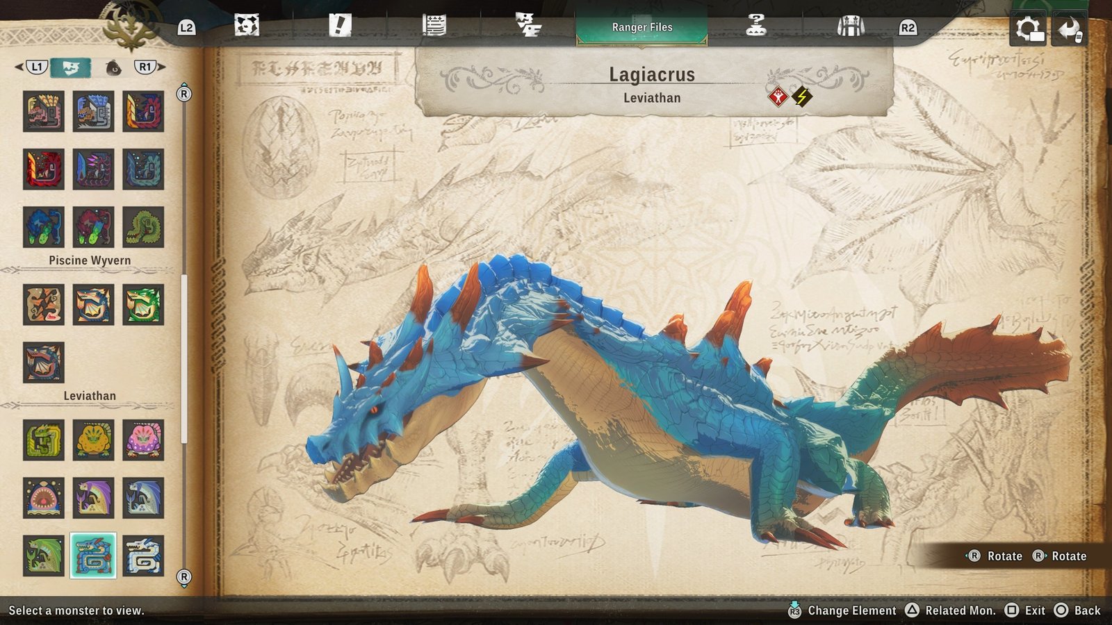 Lagiacrus, a leviathan