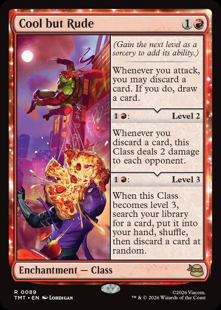 Magic: The Gathering TMNT cards